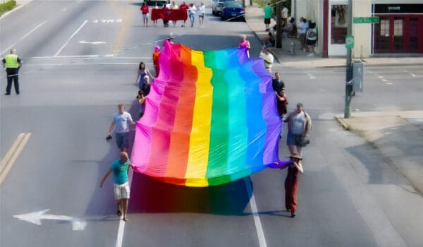 Memphis Pride 2005 Sea-to-Sea Flag Debuts.jpg Memphis Pride 2005 Sea to Sea Flag Debuts