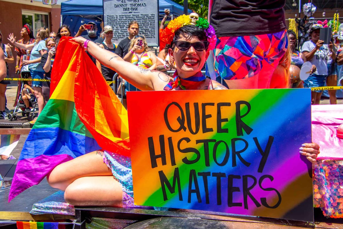 Queer History Matters Float in Pride Parade